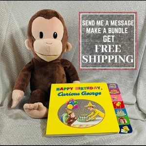 Curious George Plush & and book